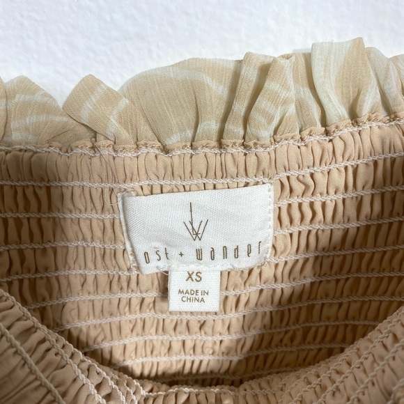 Lost + Wander Palm Friday Crop Top Sz XS - Picture 7 of 13